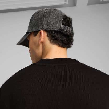 WARDROBE ESS Metal Dad Cap - PUMA Black