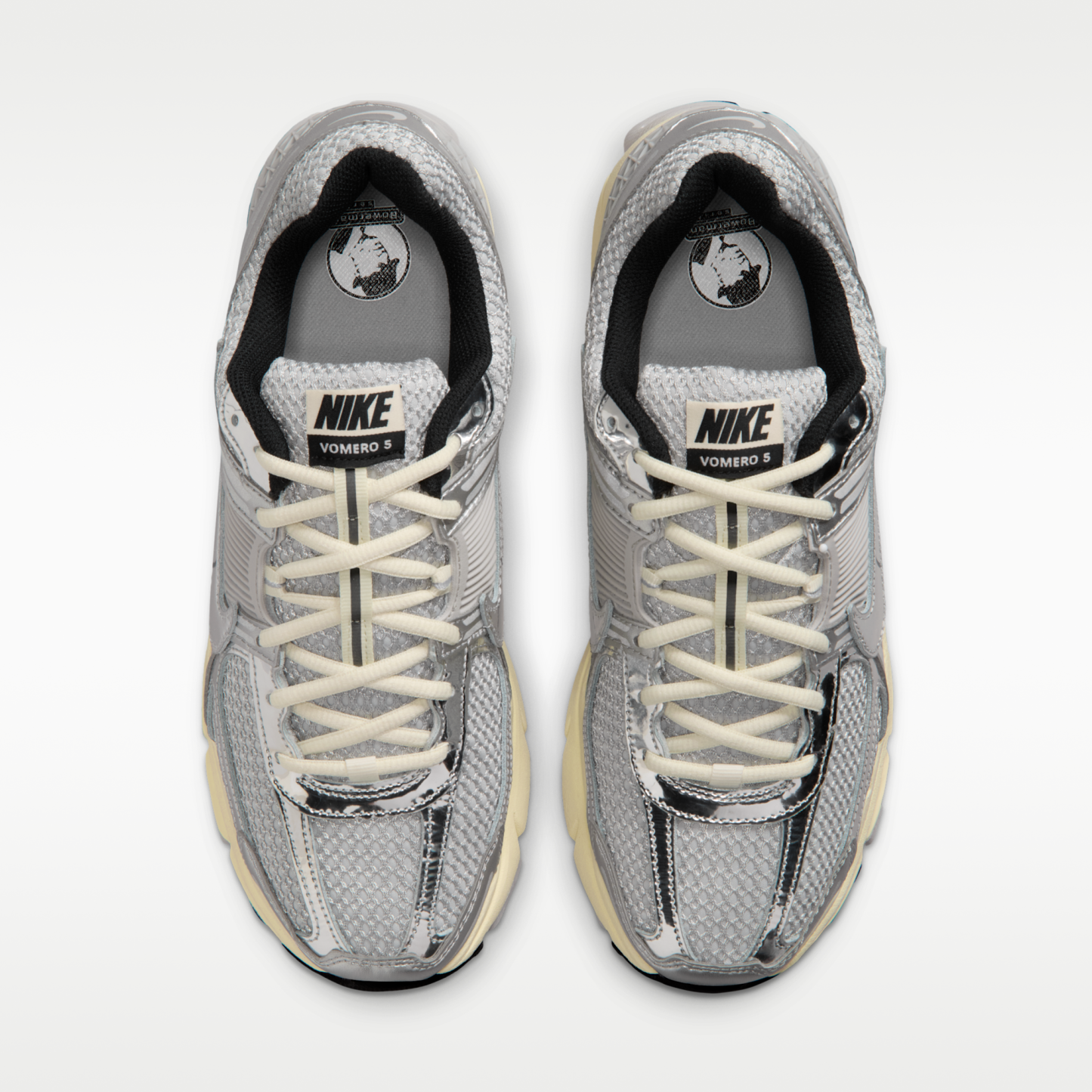 Nike Zoom Vomero 5 - Grey Fog/Metallic Silver/Coconut Milk/Chrome - 4