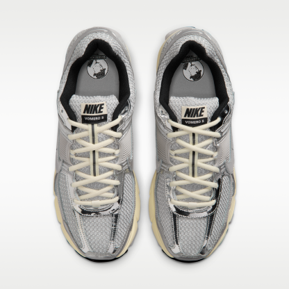 Nike Zoom Vomero 5 - Grey Fog/Metallic Silver/Coconut Milk/Chrome - 4