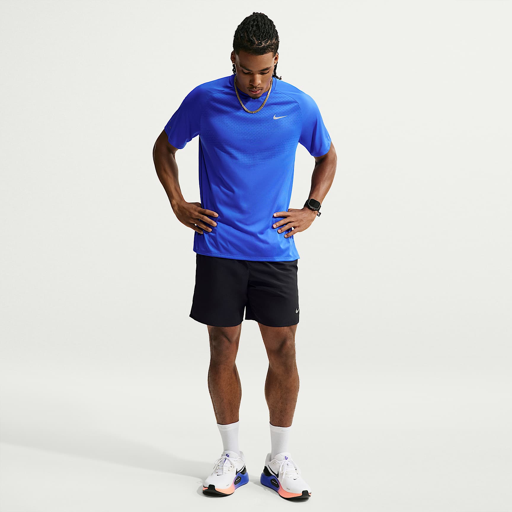 Nike Stride - Nike Stride Dri-FIT ADV Kurzarm-Laufoberteil (Herren)