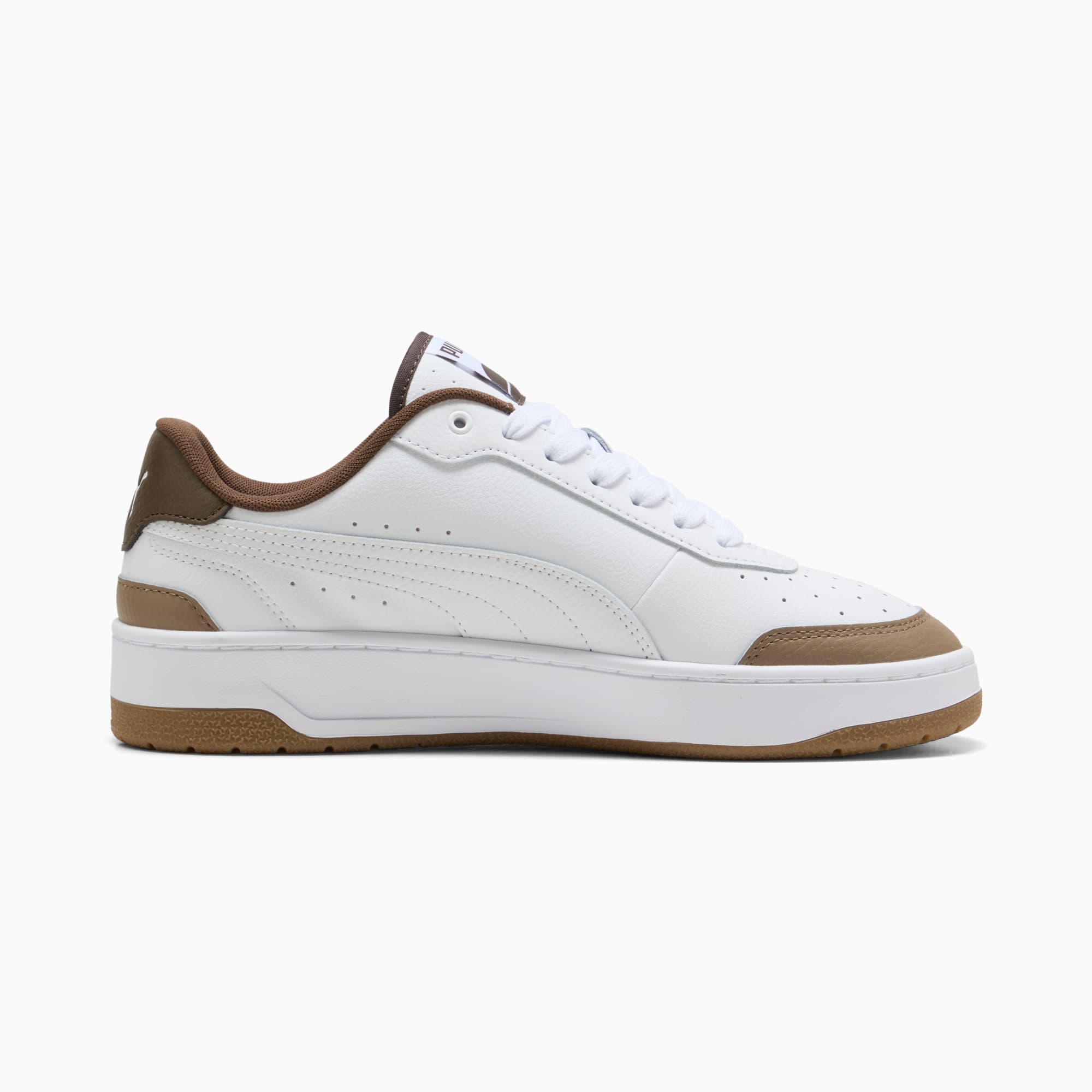 CA Match Sneakers - PUMA White-Totally Taupe