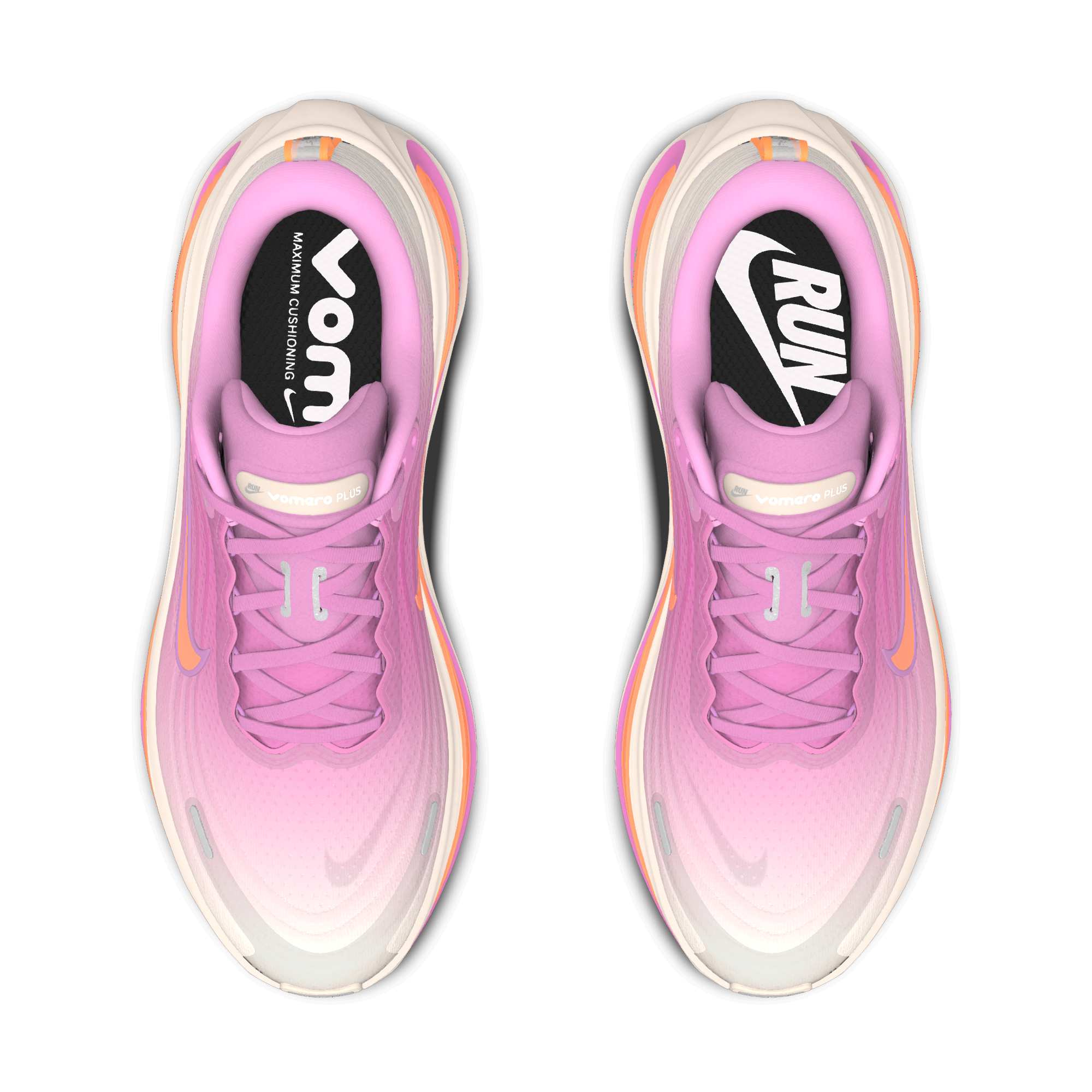 Nike Vomero Plus By You - Πολύχρωμο/Πολύχρωμο (8119902515) - 4