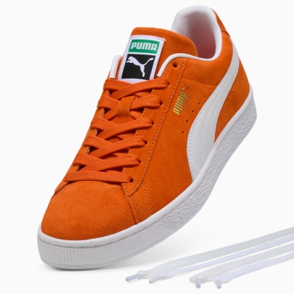 Suede Classic Sneakers Unisex - Cayenne Pepper-PUMA White