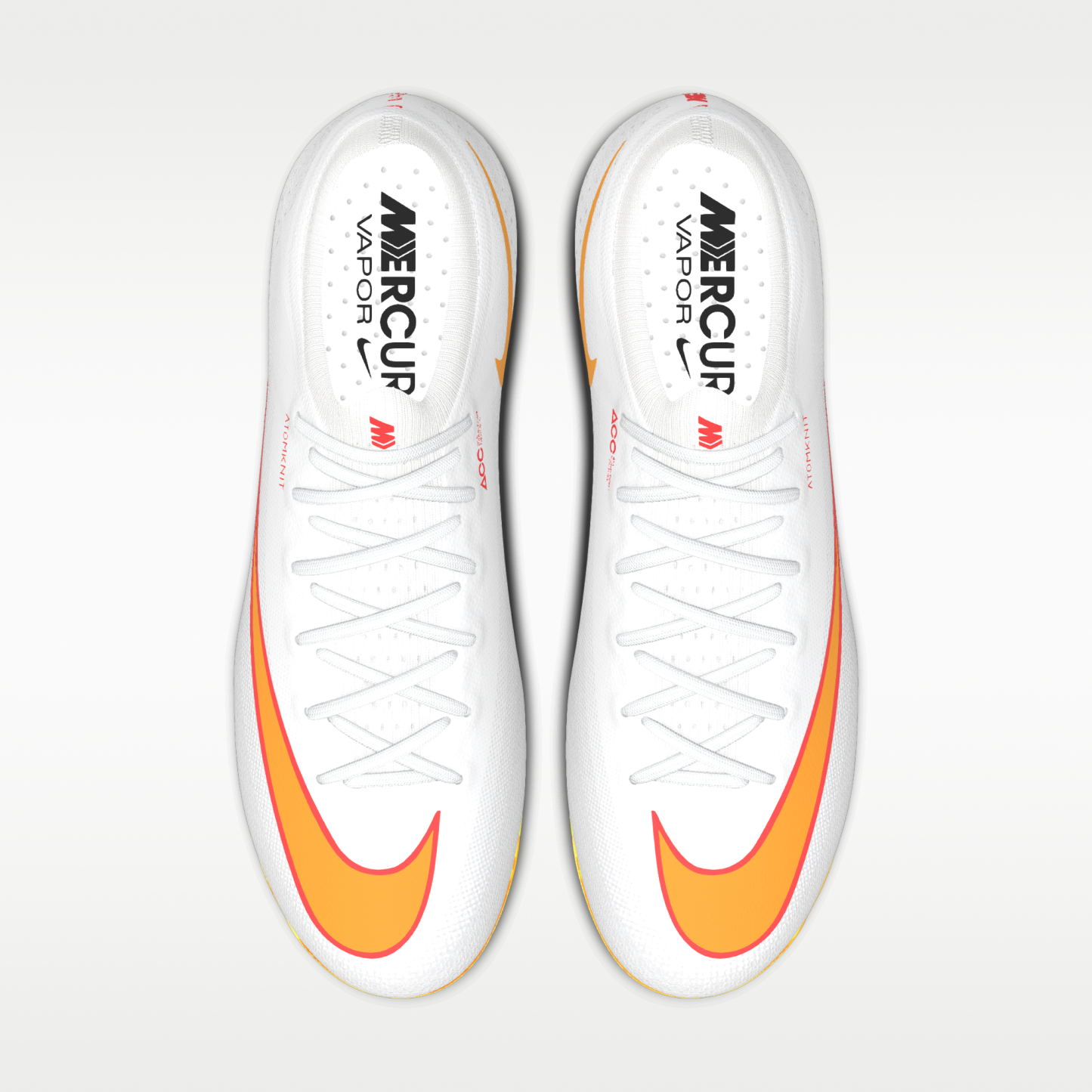 Nike Mercurial Vapor 17 Elite By You - Bright Crimson/Λευκό (9274715451) - 4