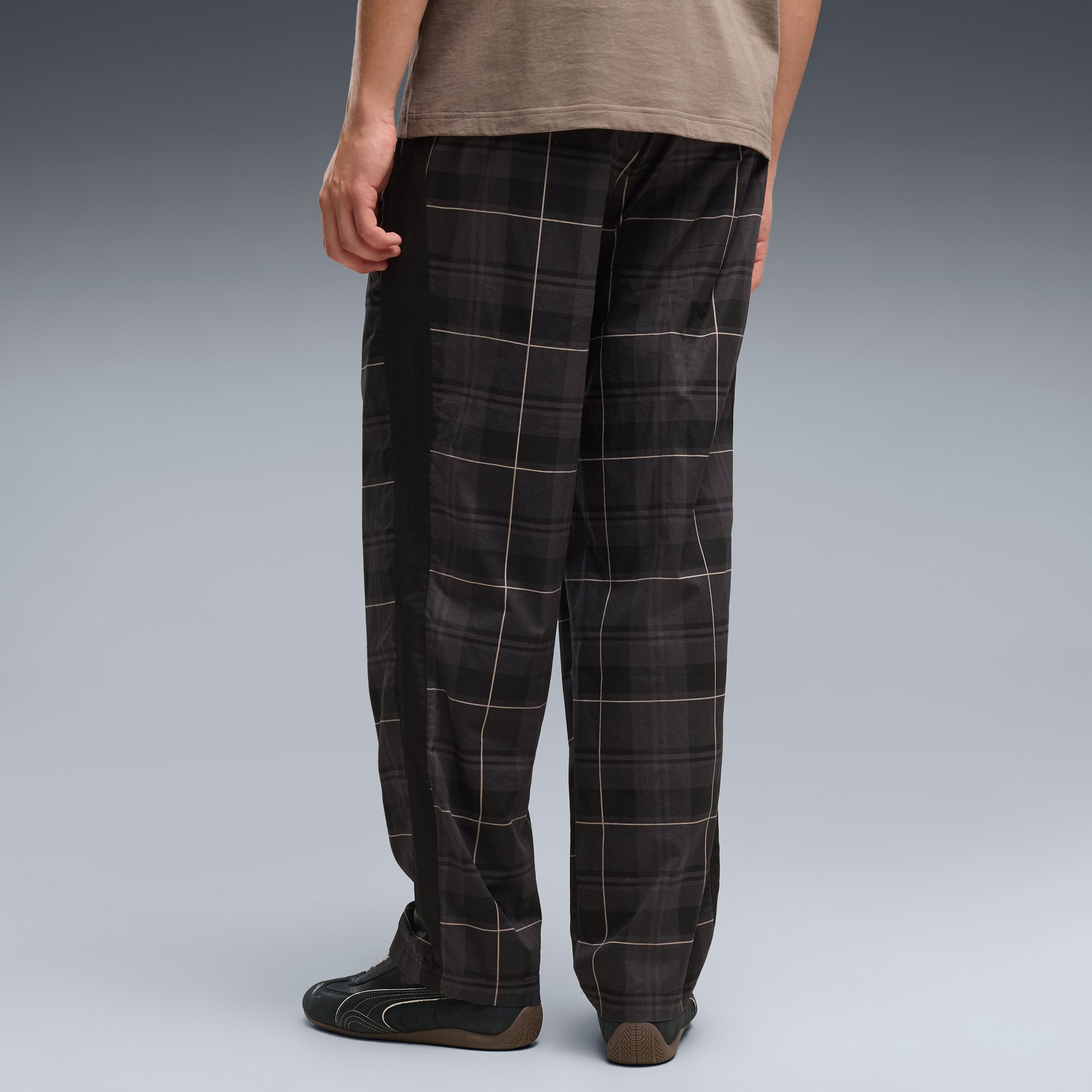 T7 Relaxed Tartan Trainingshose Herren - PUMA Black