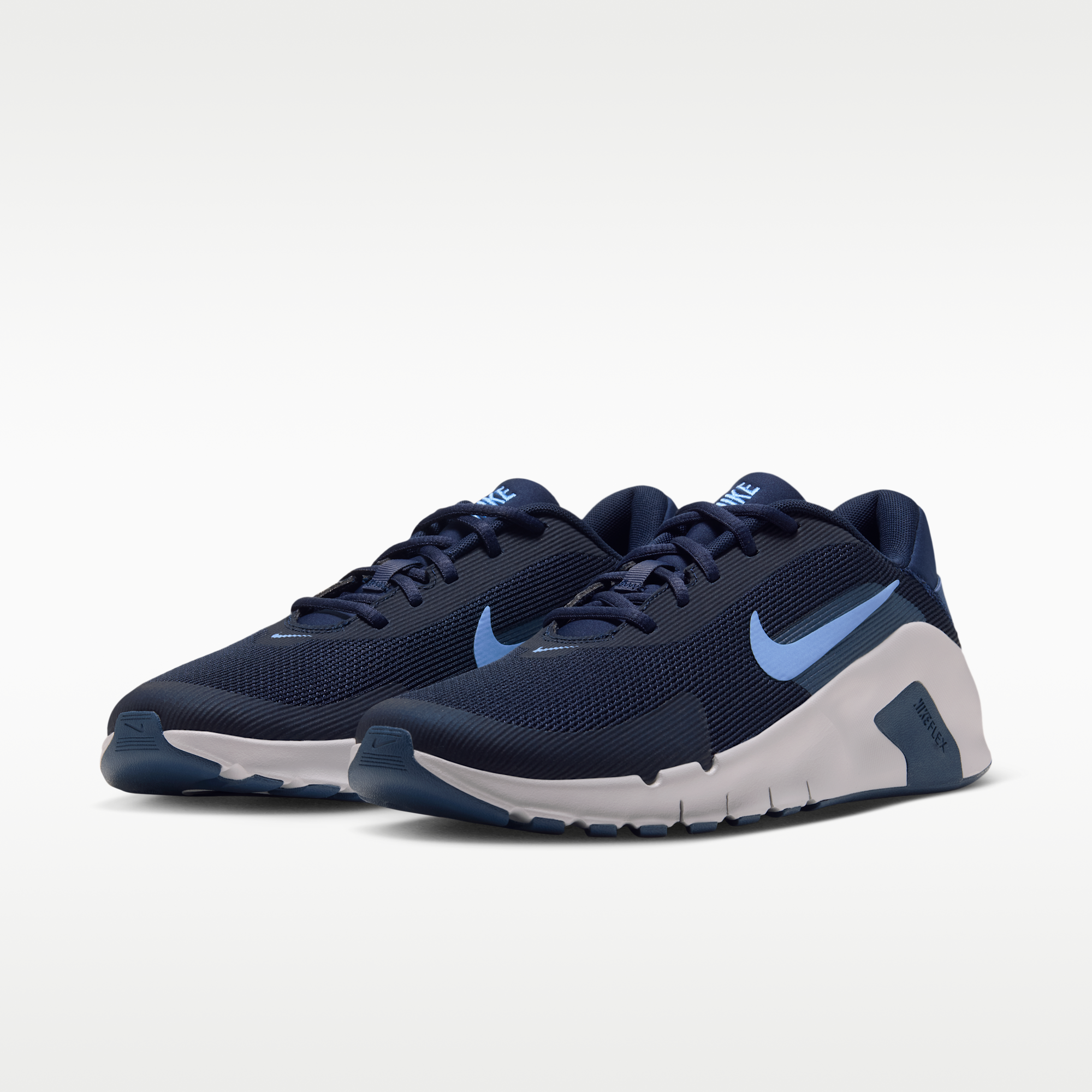 Nike Flex Train - Blue Eclipse/New Slate/Pure Platinum/Football Blue - 5
