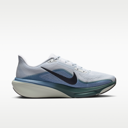 Nike Pegasus 42 - Pure Platinum/Work Blue/Mineral Slate/Dark Obsidian - 3