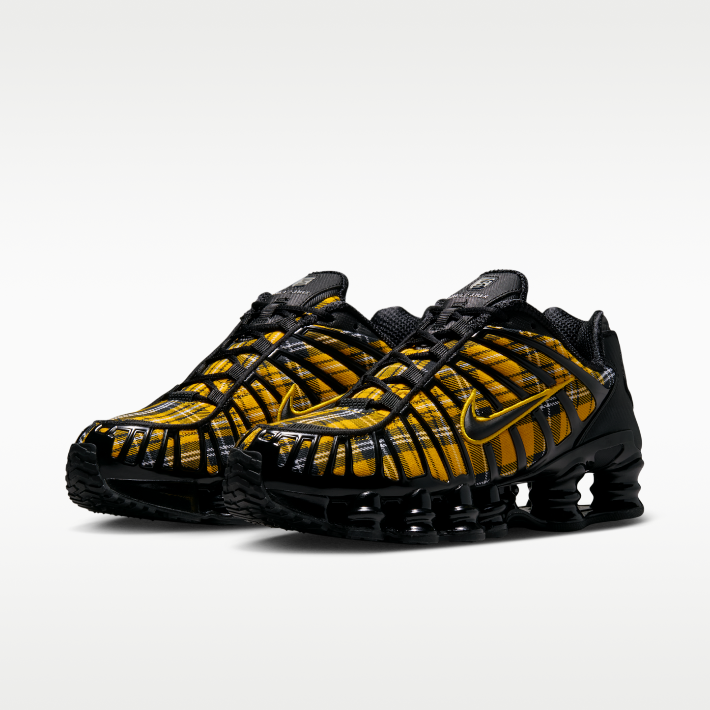 Nike Shox TL - Μαύρο/Λευκό/Yellow Ochre/Μαύρο - 5
