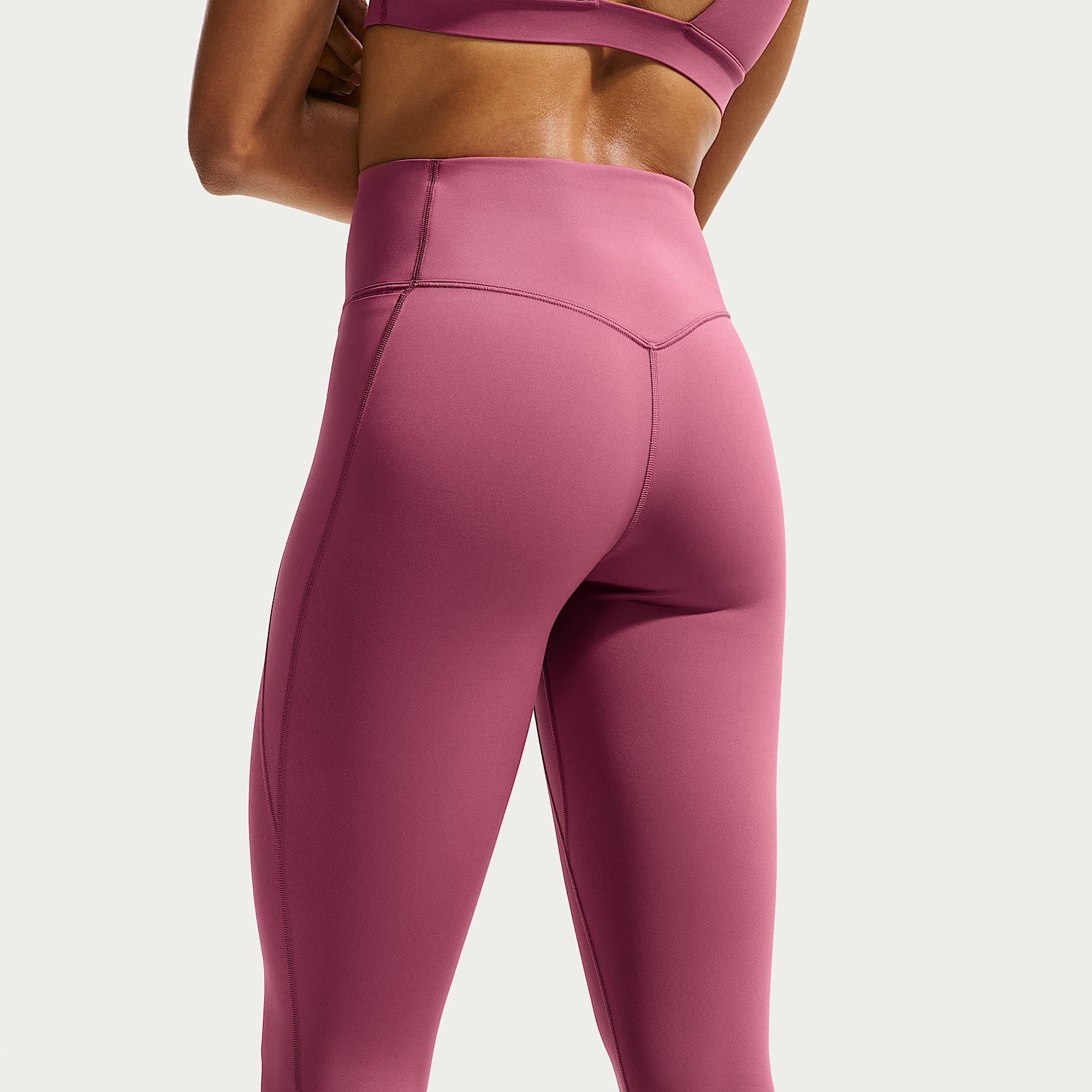 Nike Universa - Nike Universa Leggings in voller Länge mit hohem Bund und ohne Frontnaht (Damen)