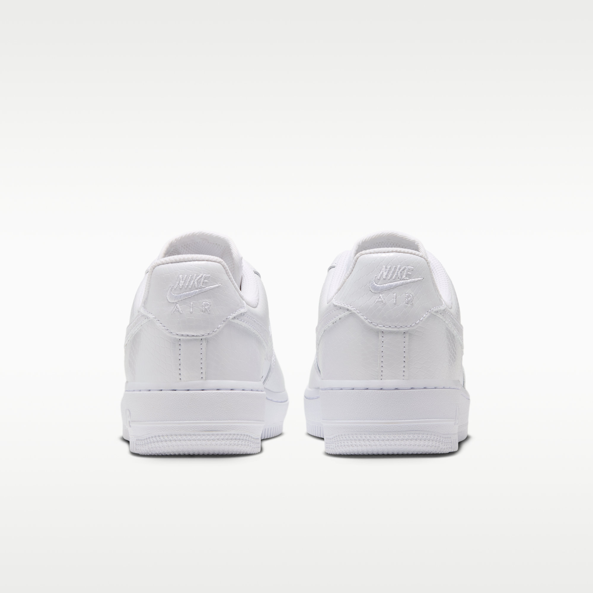 Nike Air Force 1 '07 - Λευκό/Metallic Silver/Λευκό - 6