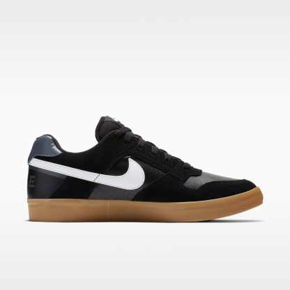 Nike SB Delta Force Vulc - Μαύρο/Gum Light Brown/Dark Grey/Λευκό - 3