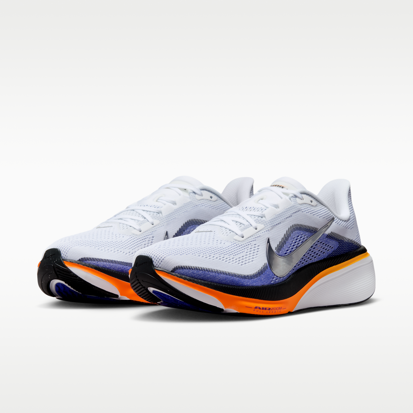 Nike Pegasus 42 - Λευκό/Lapis/Total Orange/Metallic Silver - 5