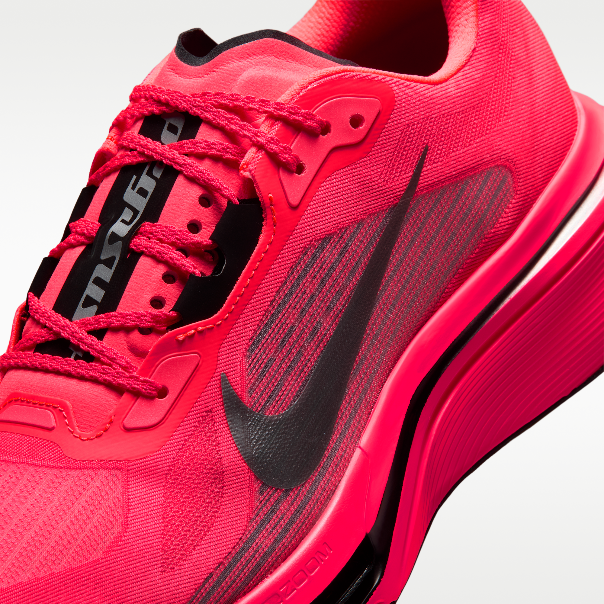 Nike Pegasus Plus 2 - Flash Crimson/Μαύρο/Light Smoke Grey/Metallic Silver - 7