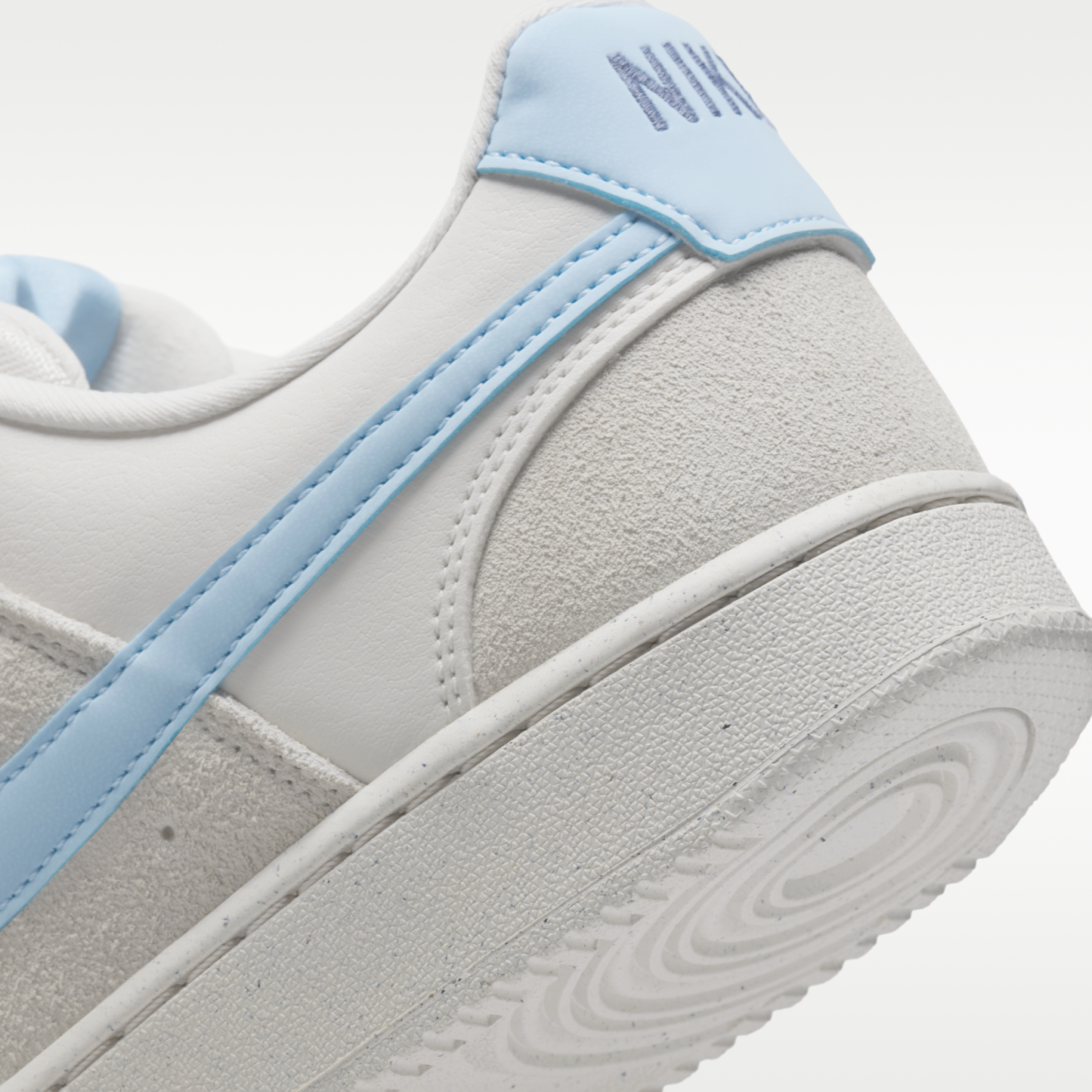 Nike Court Vision Low - Phantom/Light Bone/Diffused Blue/Psychic Blue - 8
