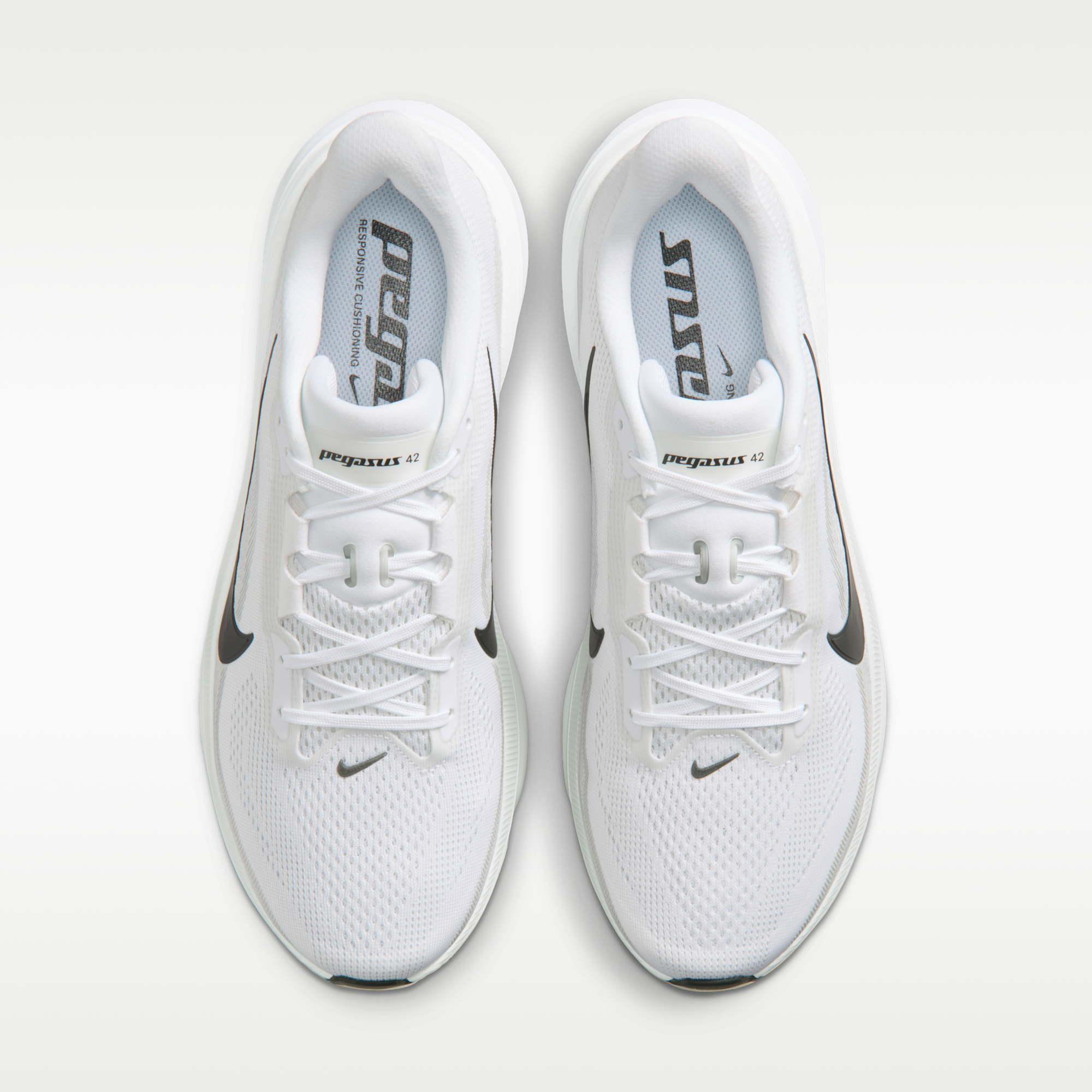 Nike Pegasus 42 - Λευκό/Photon Dust/Μαύρο - 4