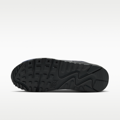 Nike Air Max 90 Premium - Dark Smoke Grey/University Blue/Dark Smoke Grey - 2