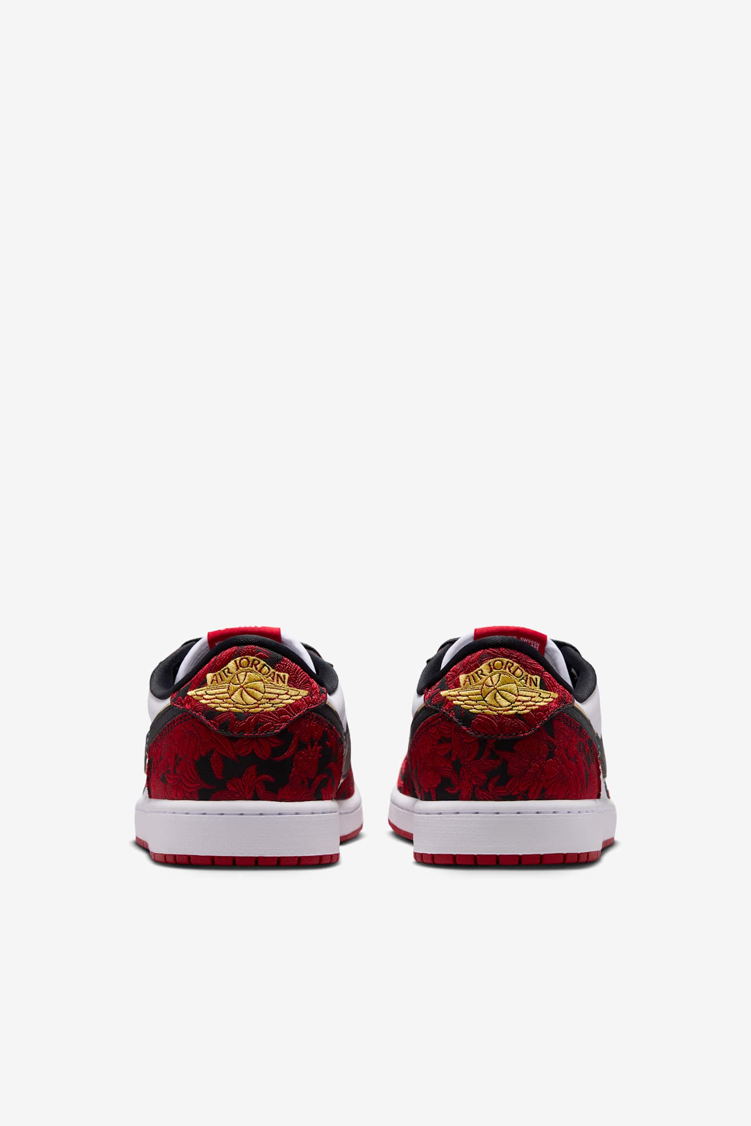 Air Jordan 1 Retro Low OG "Garden" - Μαύρο/Summit White/Laser Fuchsia/Varsity Red - 6