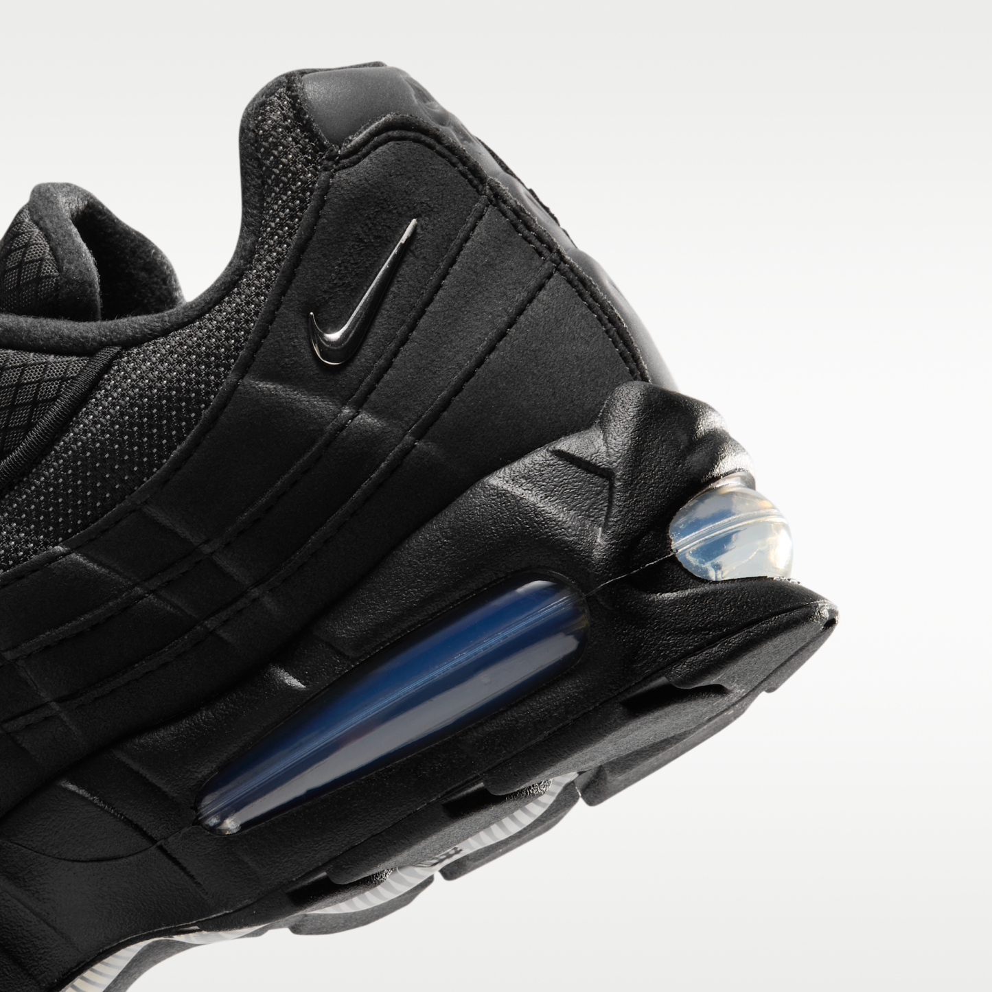 Nike Air Max 95 Big Bubble - Μαύρο/Λευκό/Wolf Grey/Anthracite - 8