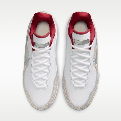 LeBron XXIII - Λευκό/Team Red/Metallic Silver - 4
