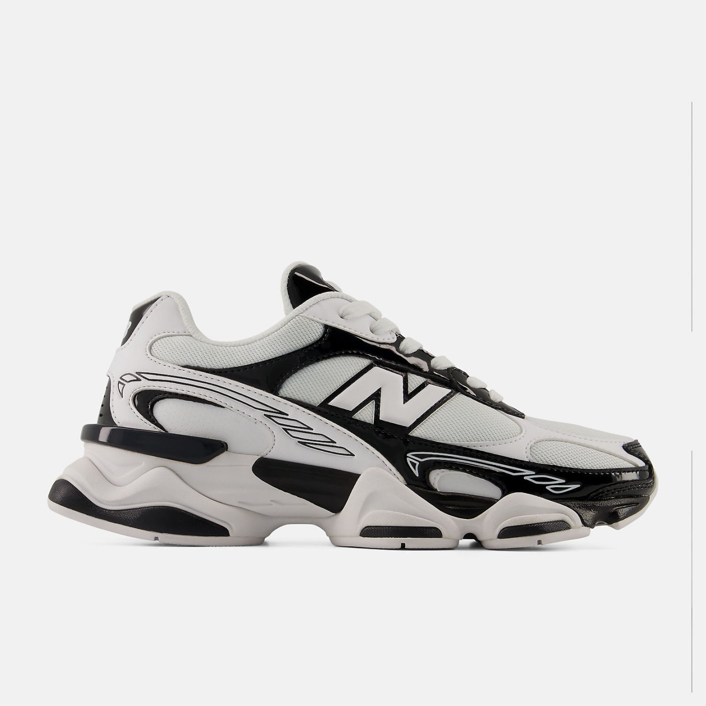 New Balance 9060R - BLACK con WHITE - U906076M
