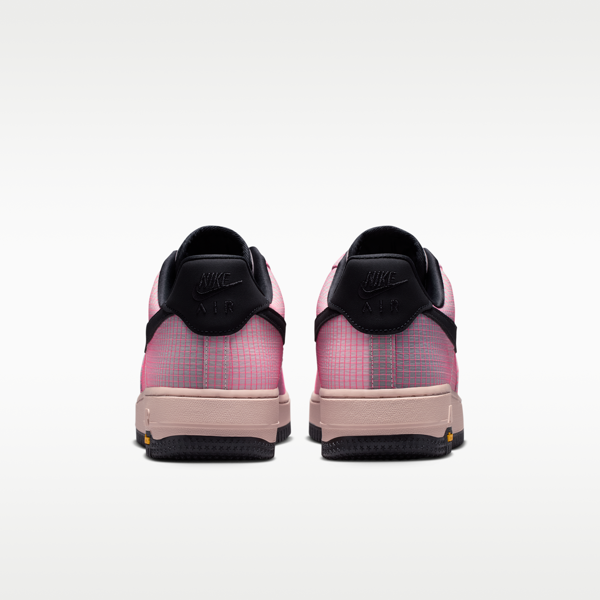 Nike Air Force 1 '07 LX Vibram - Silt Red/Light Violet Ore/Speed Yellow/Μαύρο - 6