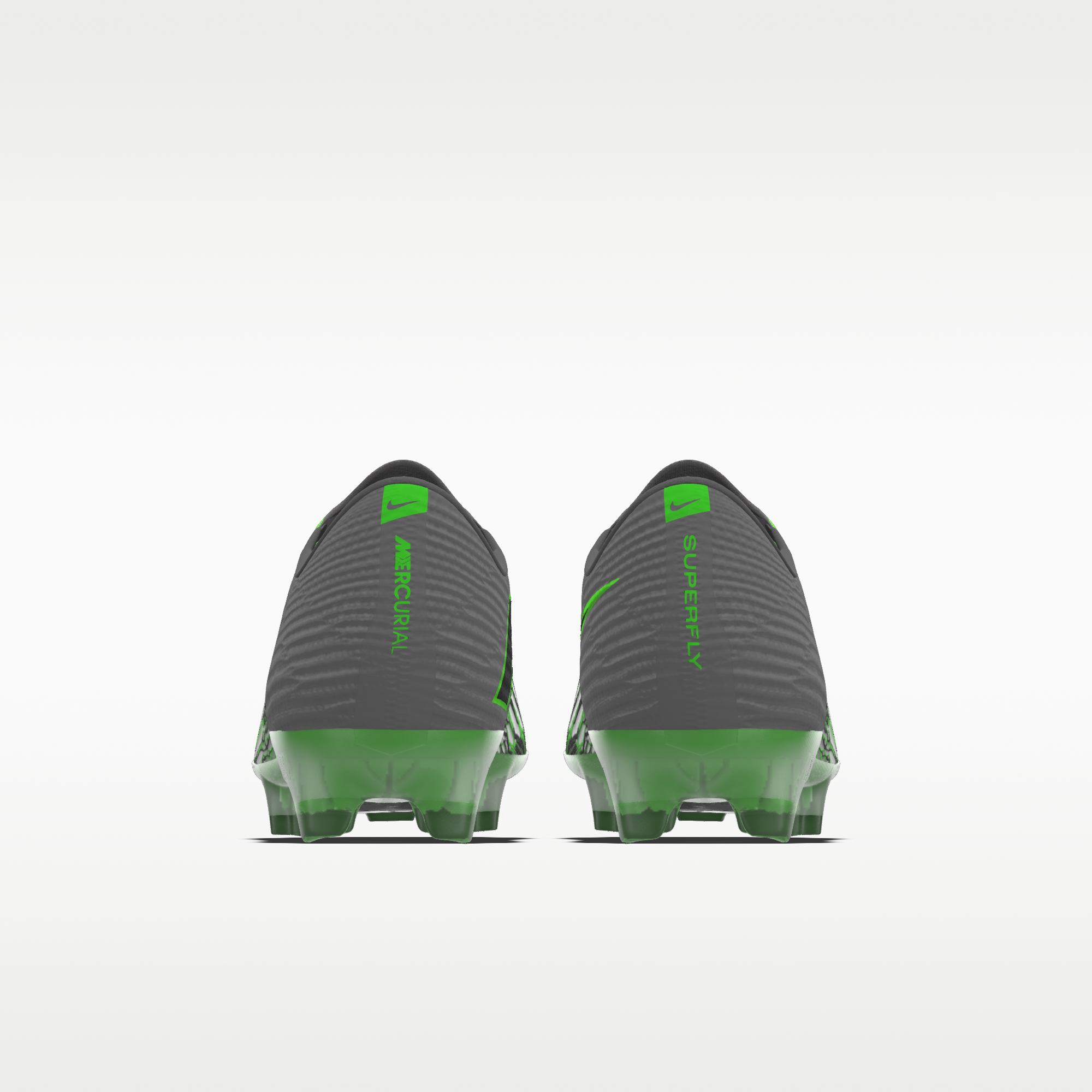 Nike Mercurial Superfly 11 Elite By You - Cool Grey/Cool Grey - 5