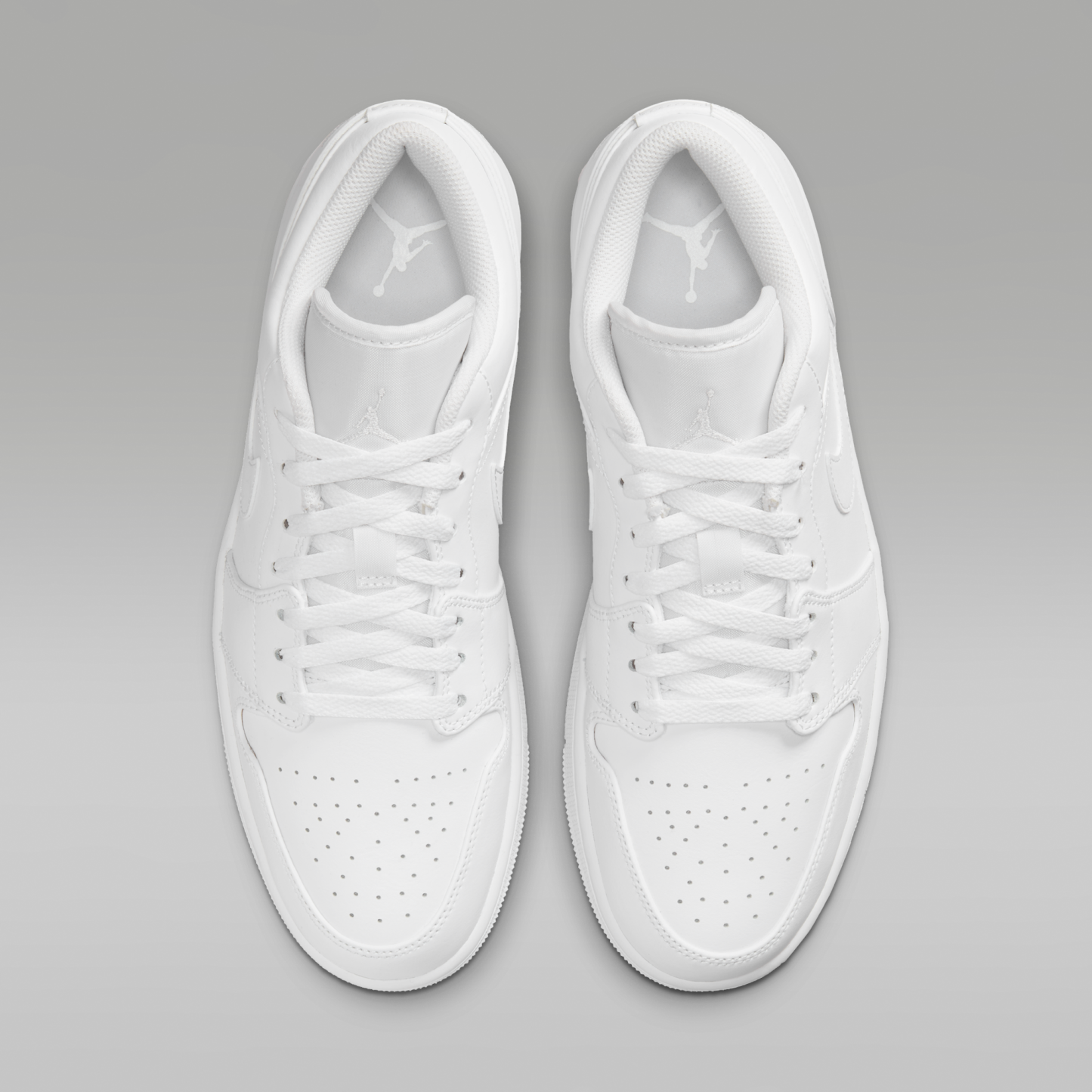 Air Jordan 1 Low - Λευκό/Λευκό/Λευκό - 4