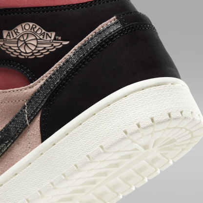 Air Jordan 1 Mid - Particle Beige/Canyon Rust/Sail/Μαύρο - 8