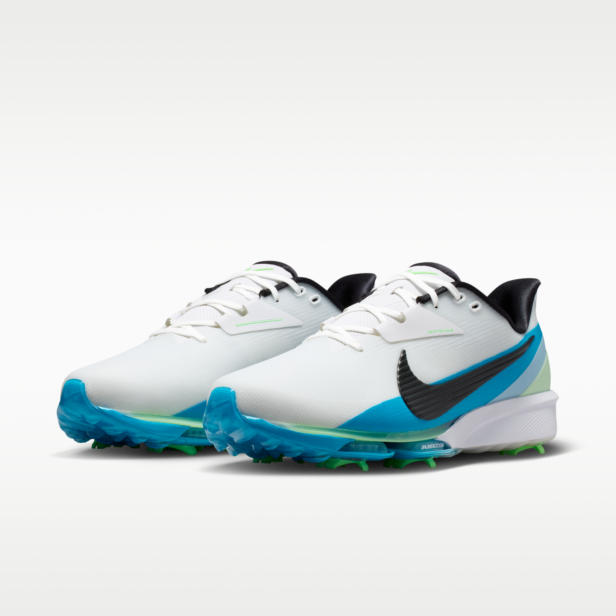 Nike NEXT% TOUR 3 - Λευκό/Summit White/Light Current Blue/Μαύρο - 5
