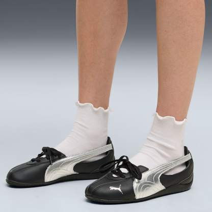 Speedcat Ballet Nova Metallic Sneakers Damen - PUMA Black-PUMA Silver