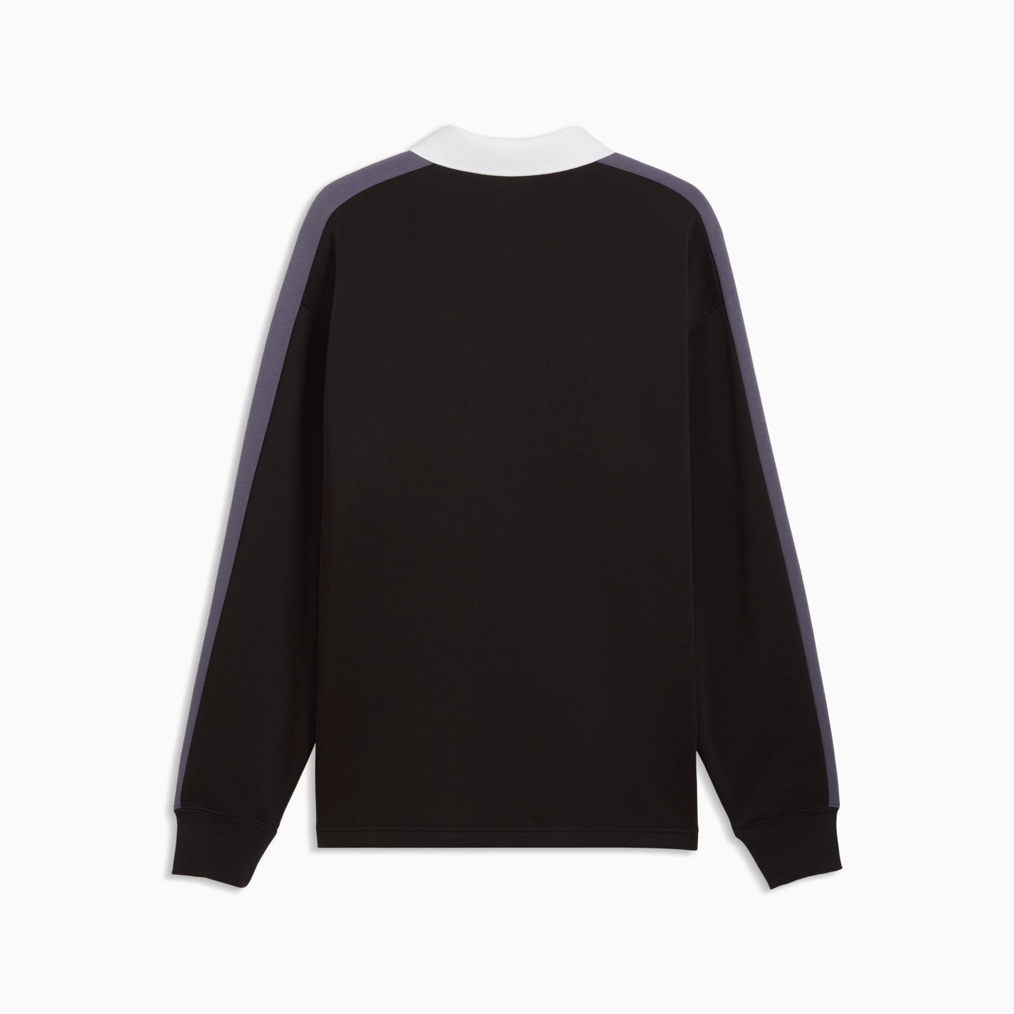T7 Relaxed Polo Sweatshirt mit Rundhalsausschnitt Herren - PUMA Black