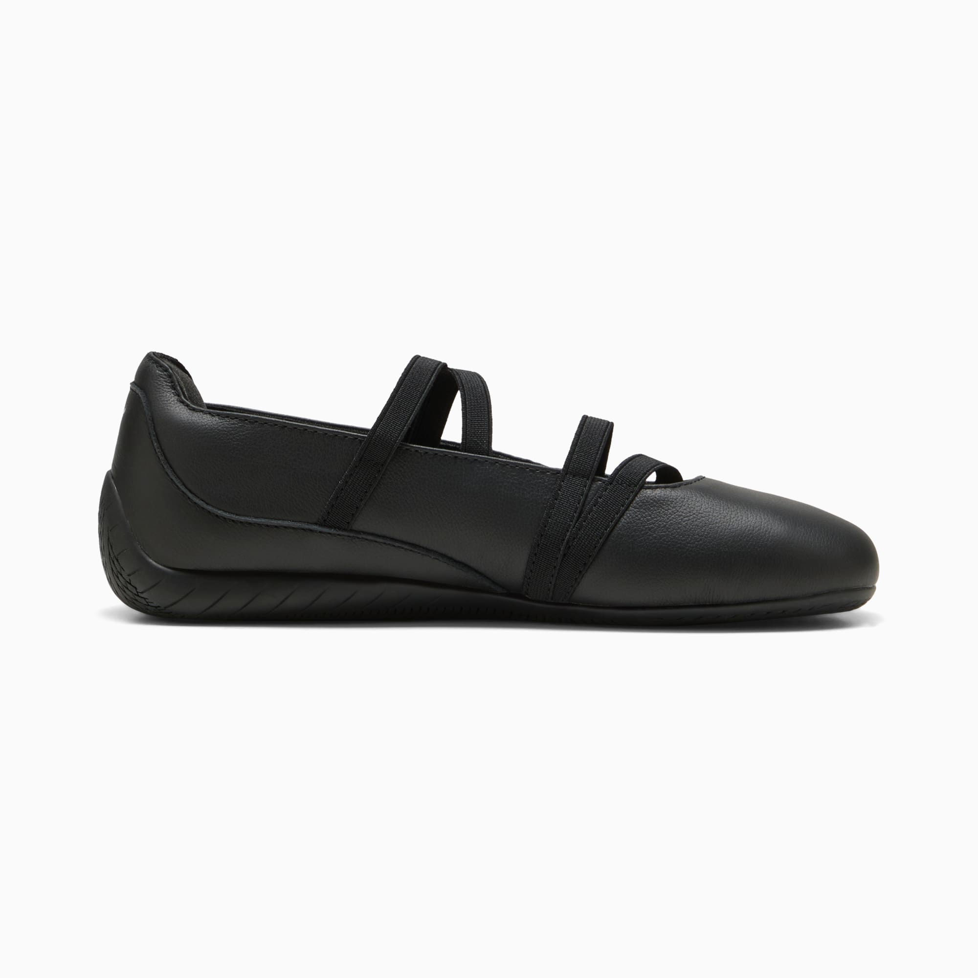 Speedcat Ballet Lederschuhe Damen - PUMA Black-PUMA White