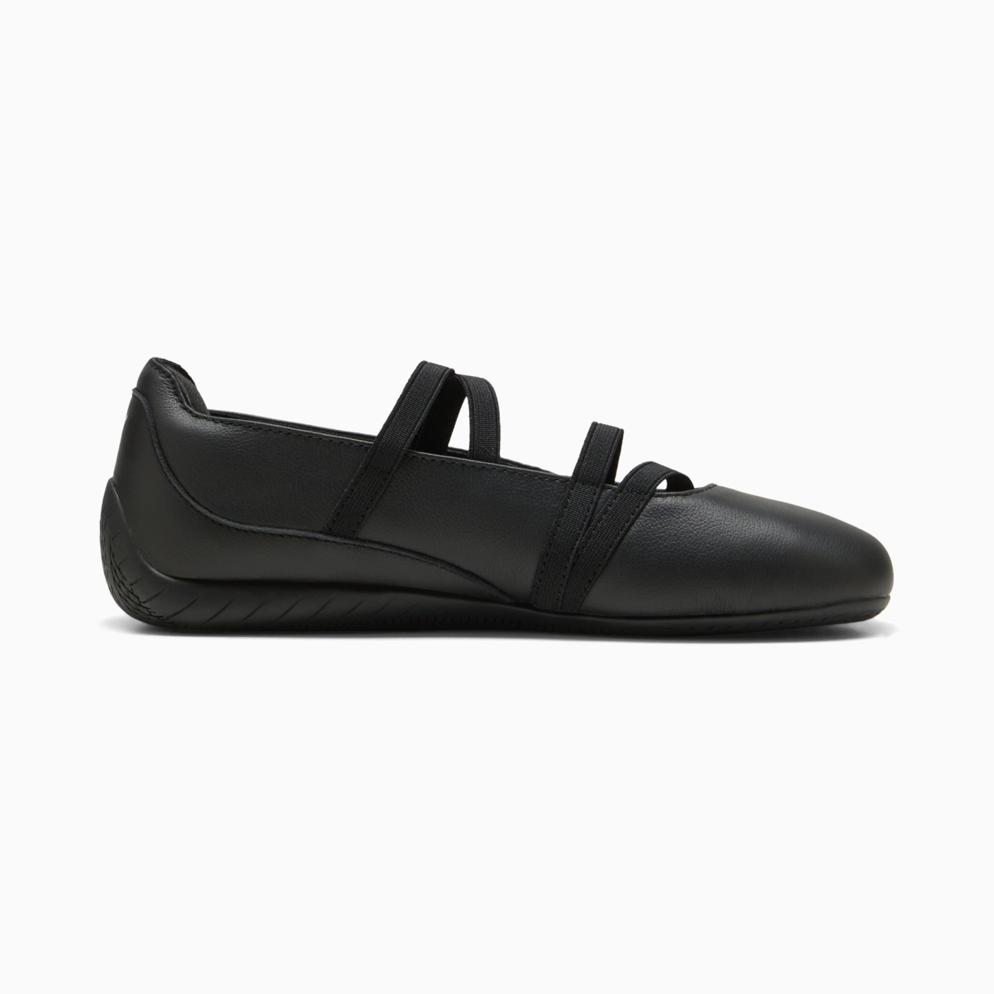 Speedcat Ballet Lederschuhe Damen - PUMA Black-PUMA White