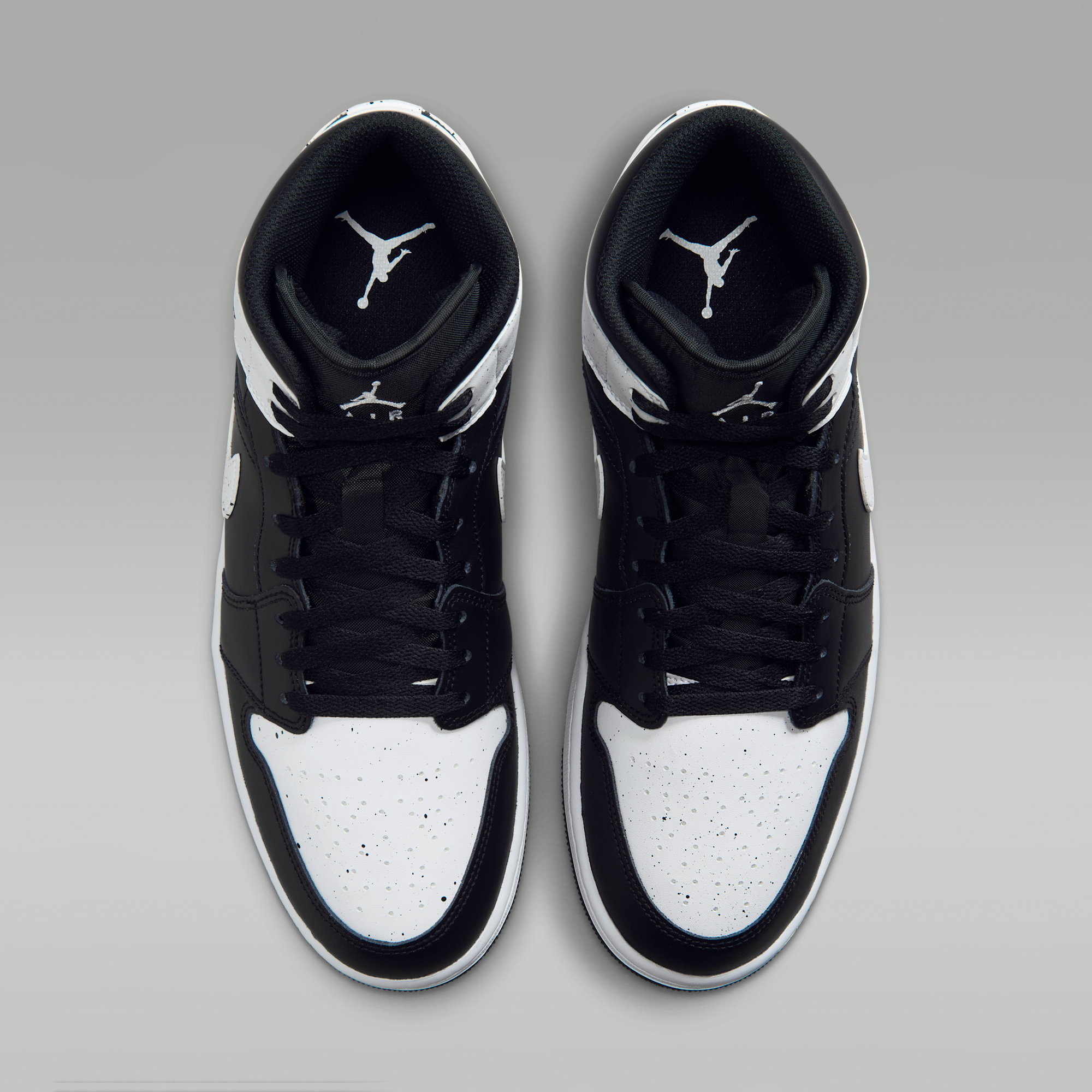 Air Jordan 1 Mid SE - Μαύρο/Μαύρο/Λευκό - 4