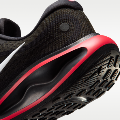 Nike Journey Run - Μαύρο/Dark Smoke Grey/Red Orbit/Λευκό - 8