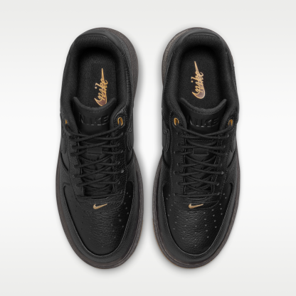 Nike Air Force 1 Luxe - Μαύρο/Bucktan/Gum Yellow/Μαύρο - 4