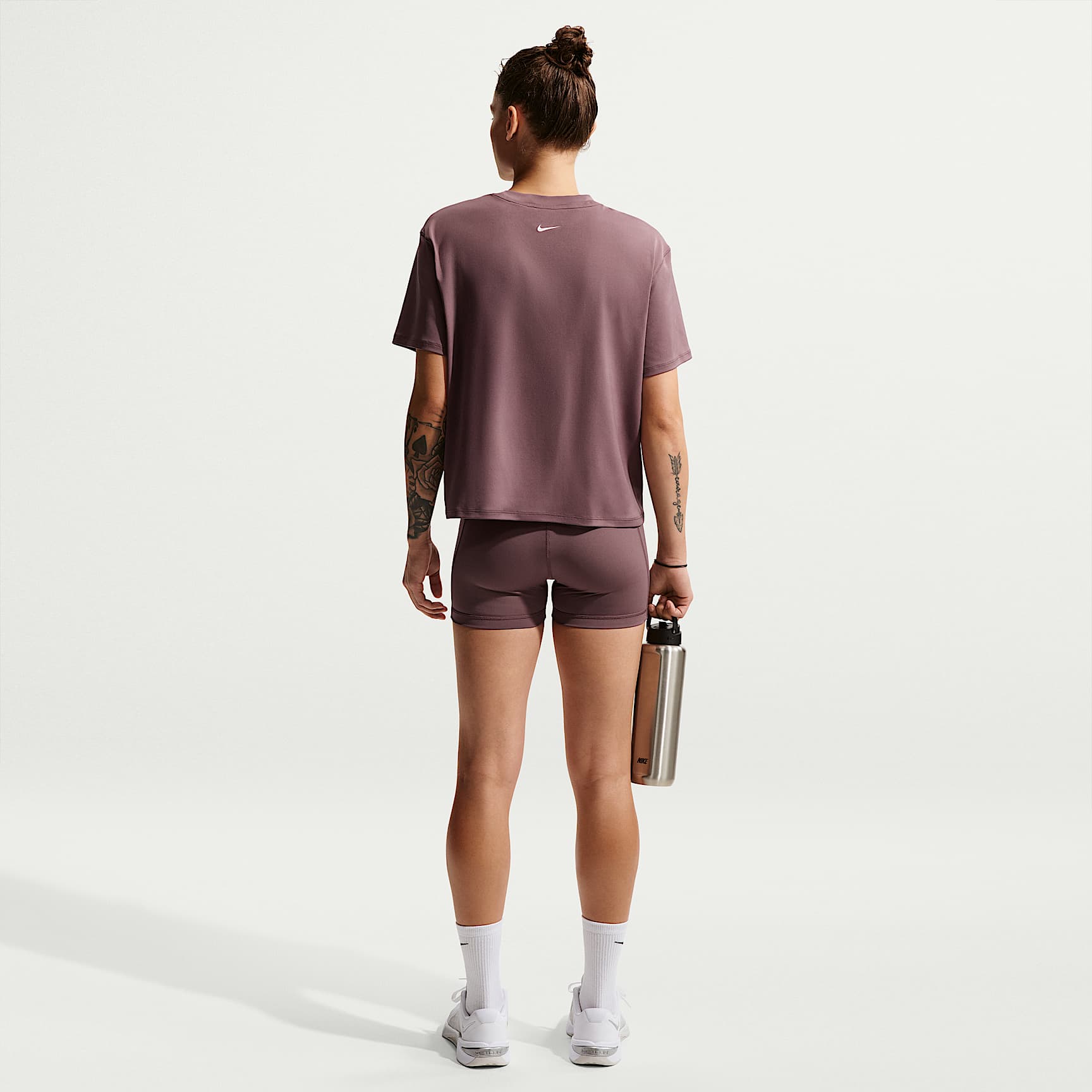 Nike Pro - Nike Pro Grafik Bike-Shorts mit mittelhohem Bund (Damen, ca. 7,5 cm)