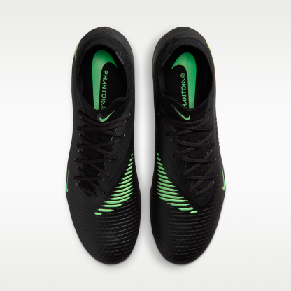 Nike Phantom 6 High Academy - Μαύρο/Μαύρο/Illusion Green - 4