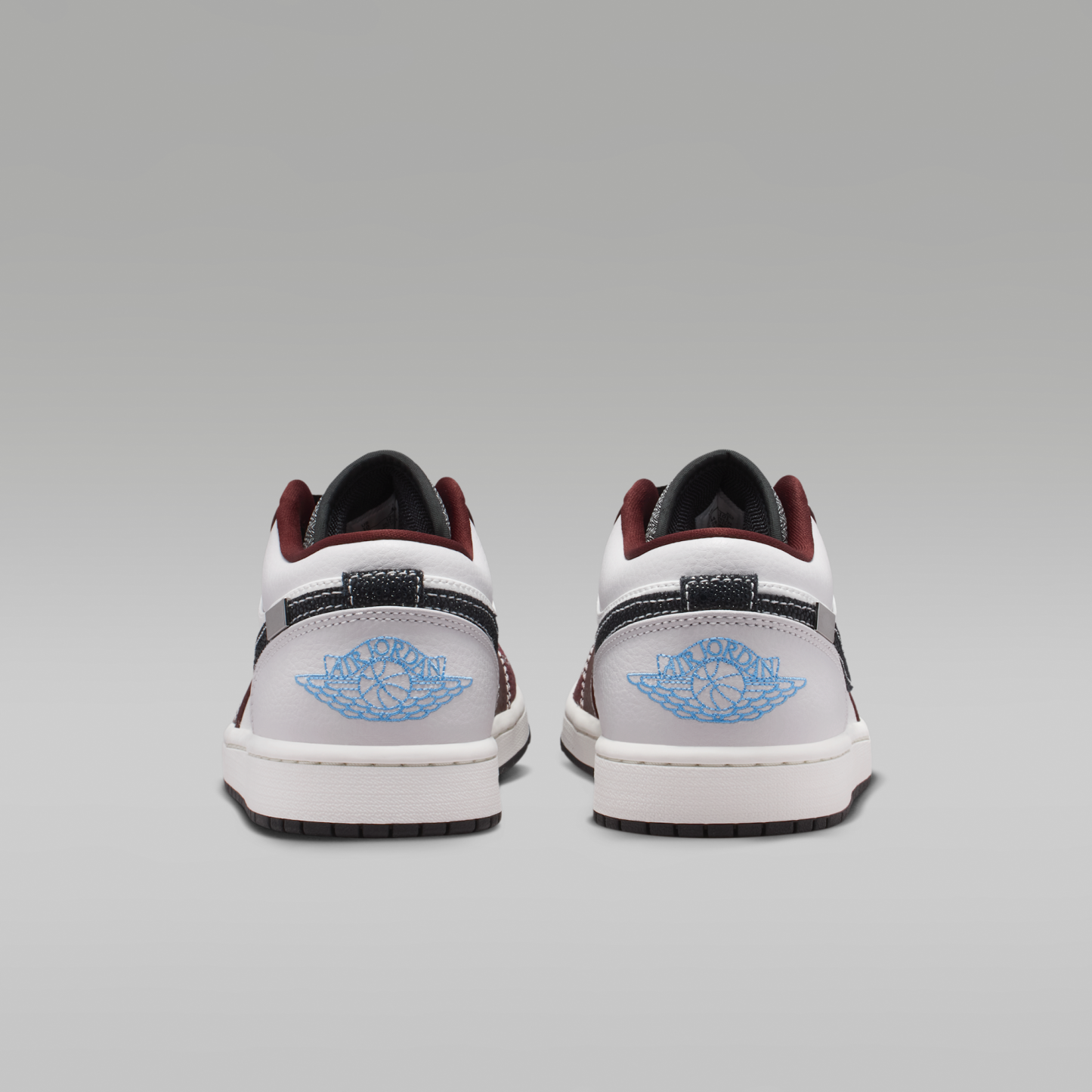 Air Jordan 1 Low - Summit White/Summit White/Mystic Dates/Μαύρο - 6