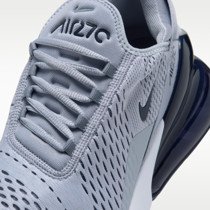Nike Air Max 270 - Wolf Grey/Cool Grey/Λευκό/Obsidian - 7