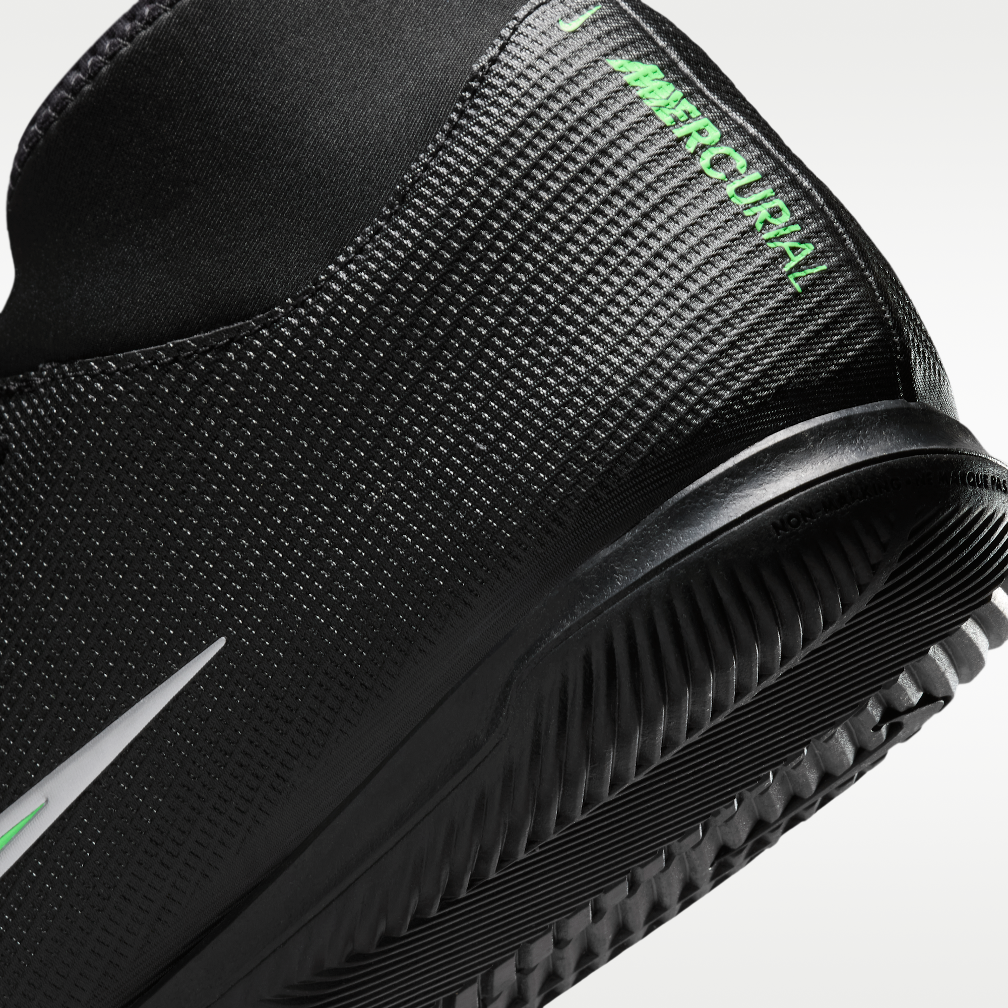 Nike Mercurial Superfly 11 Club - Μαύρο/Μαύρο/Illusion Green (IO1495-001) - 8