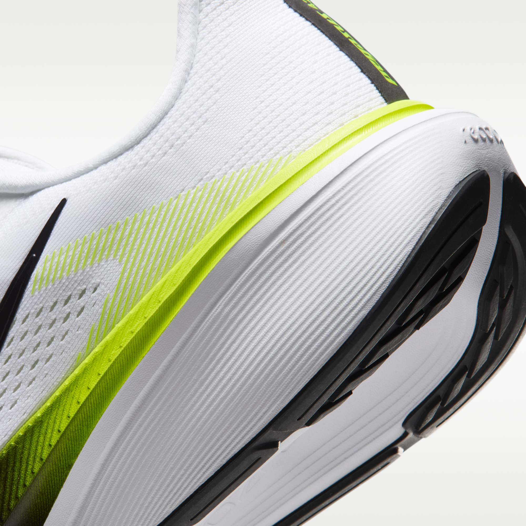 Nike Pegasus 42 - Λευκό/Lemon Venom/Λευκό/Μαύρο - 8
