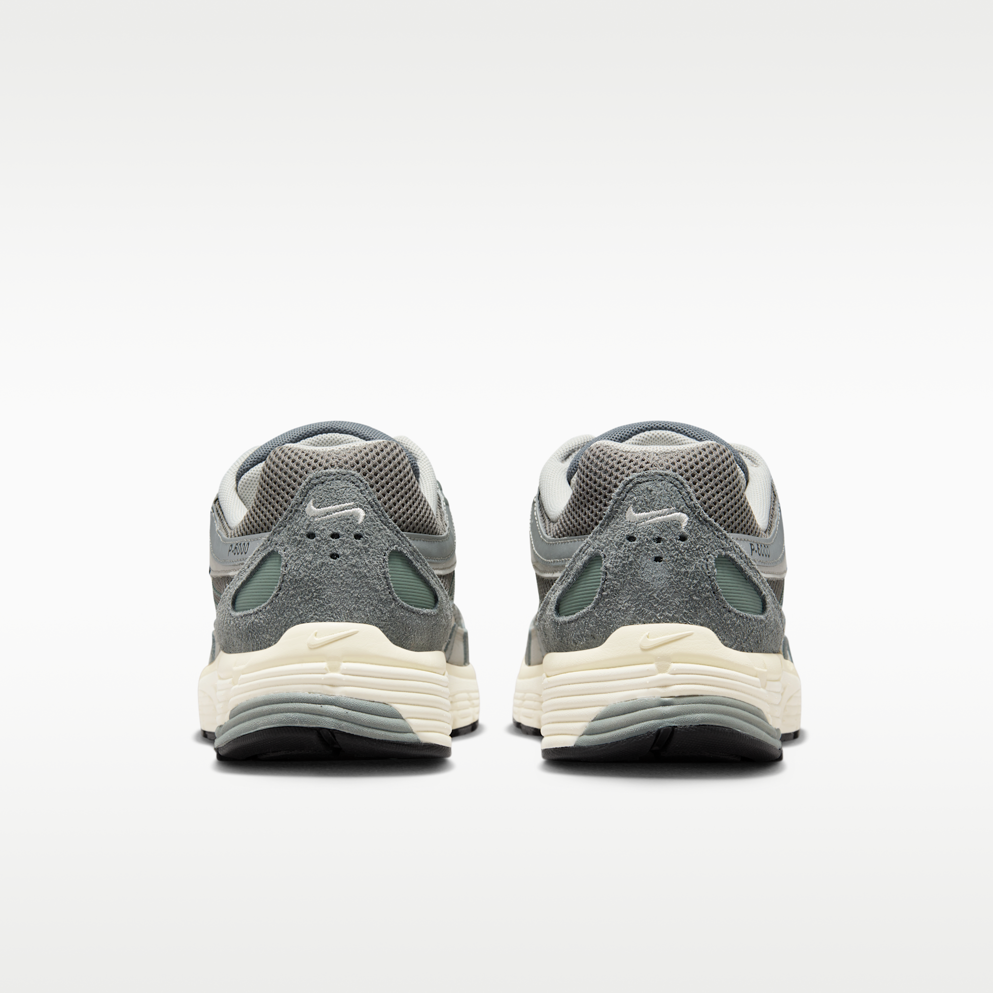 Nike P-6000 - Flat Pewter/Light Iron Ore/Metallic Silver/Λευκό - 6