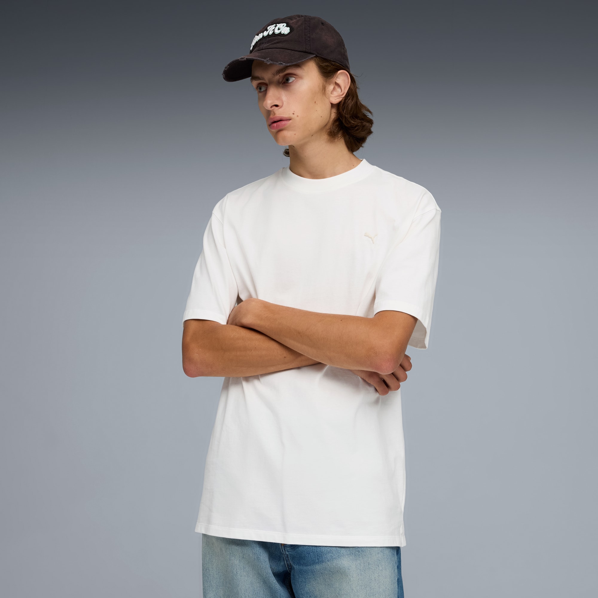 Select Essentials T-Shirt Herren - PUMA White