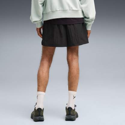 Run Culture Collective T7 Relaxed 5'' Gewebte Shorts Herren - PUMA Black