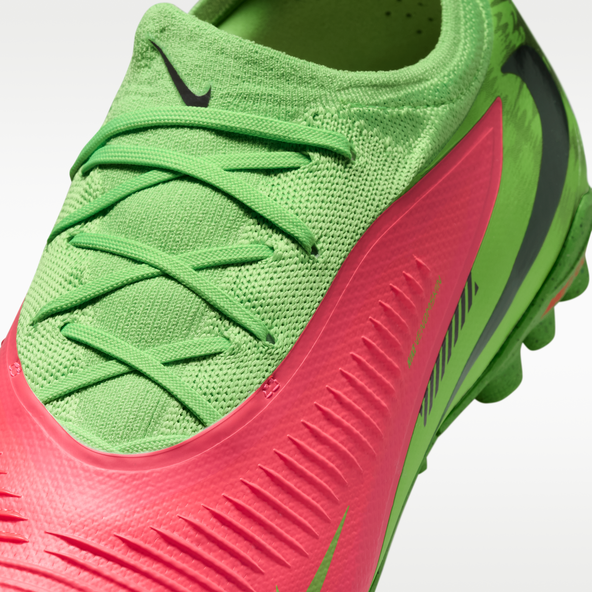Nike Phantom 6 Low Pro "Erling Haaland" - Hot Punch/Green Strike/Μαύρο - 8