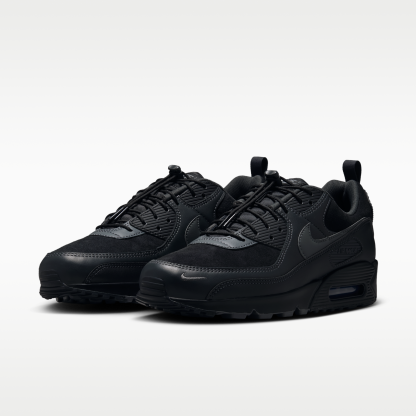 Nike Air Max 90 - Μαύρο/Anthracite/Dark Smoke Grey/Iron Grey - 5