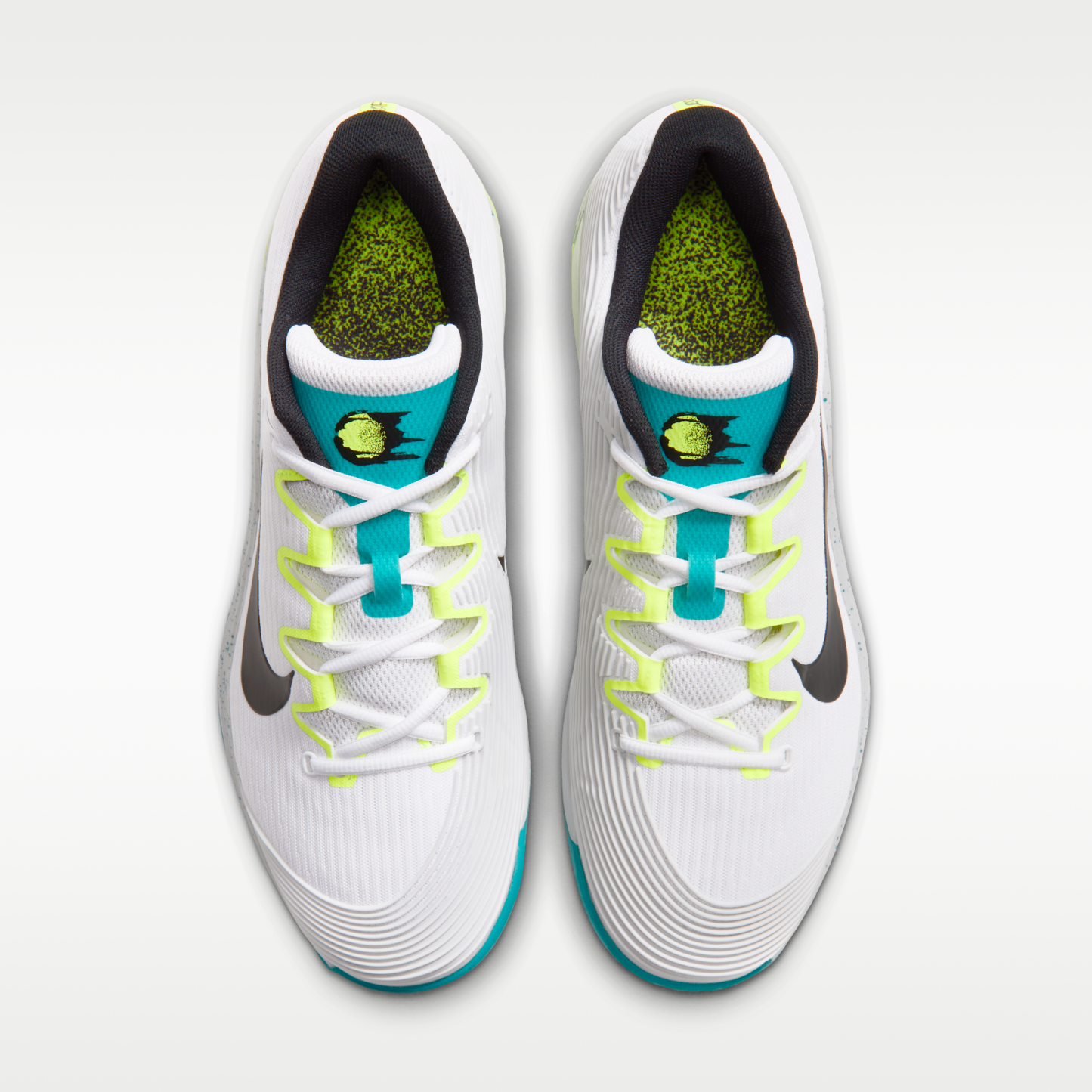 Nike Vapor 12 - Λευκό/Volt/Energy/Μαύρο - 4