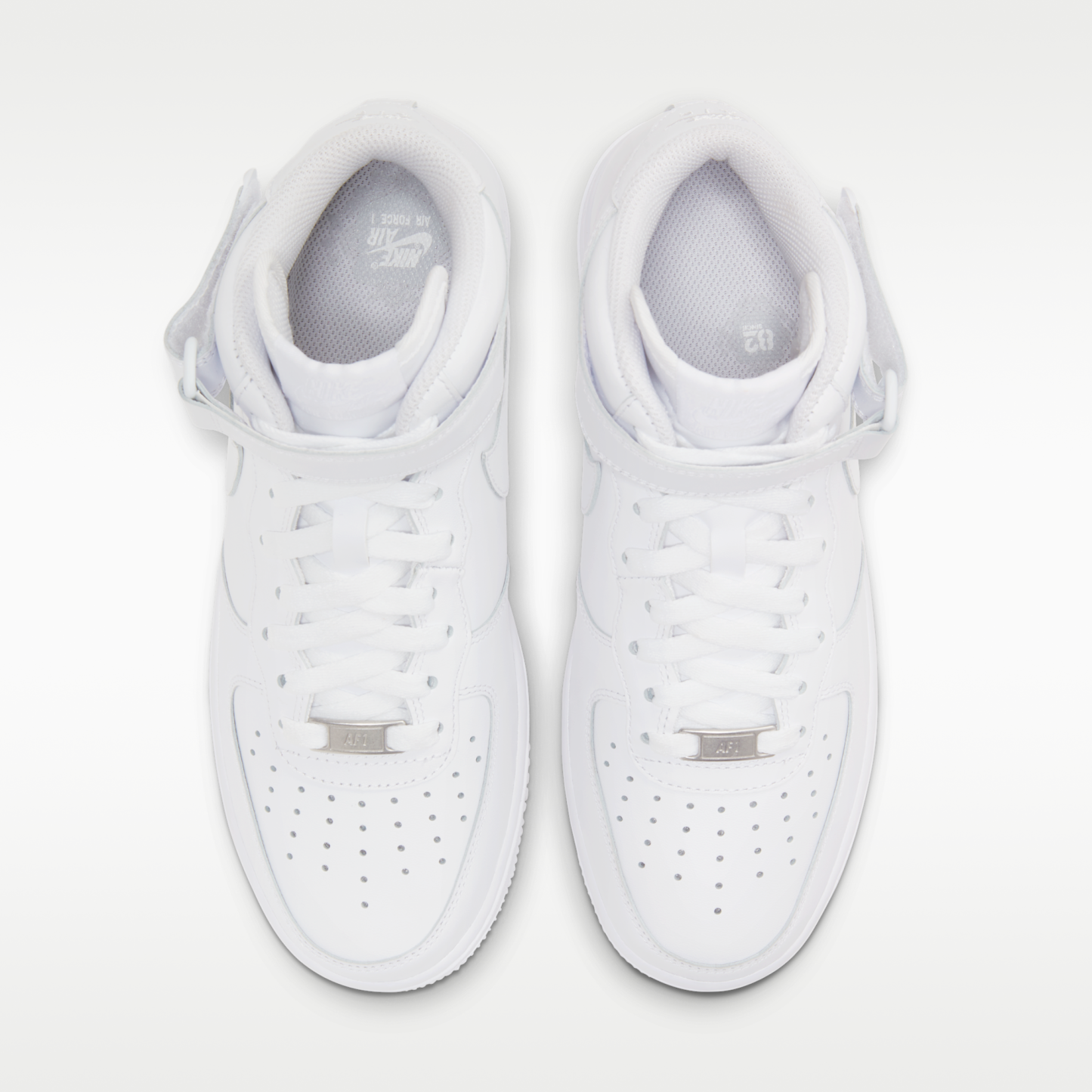 Nike Air Force 1 '07 Mid - Λευκό/Λευκό/Λευκό - 4