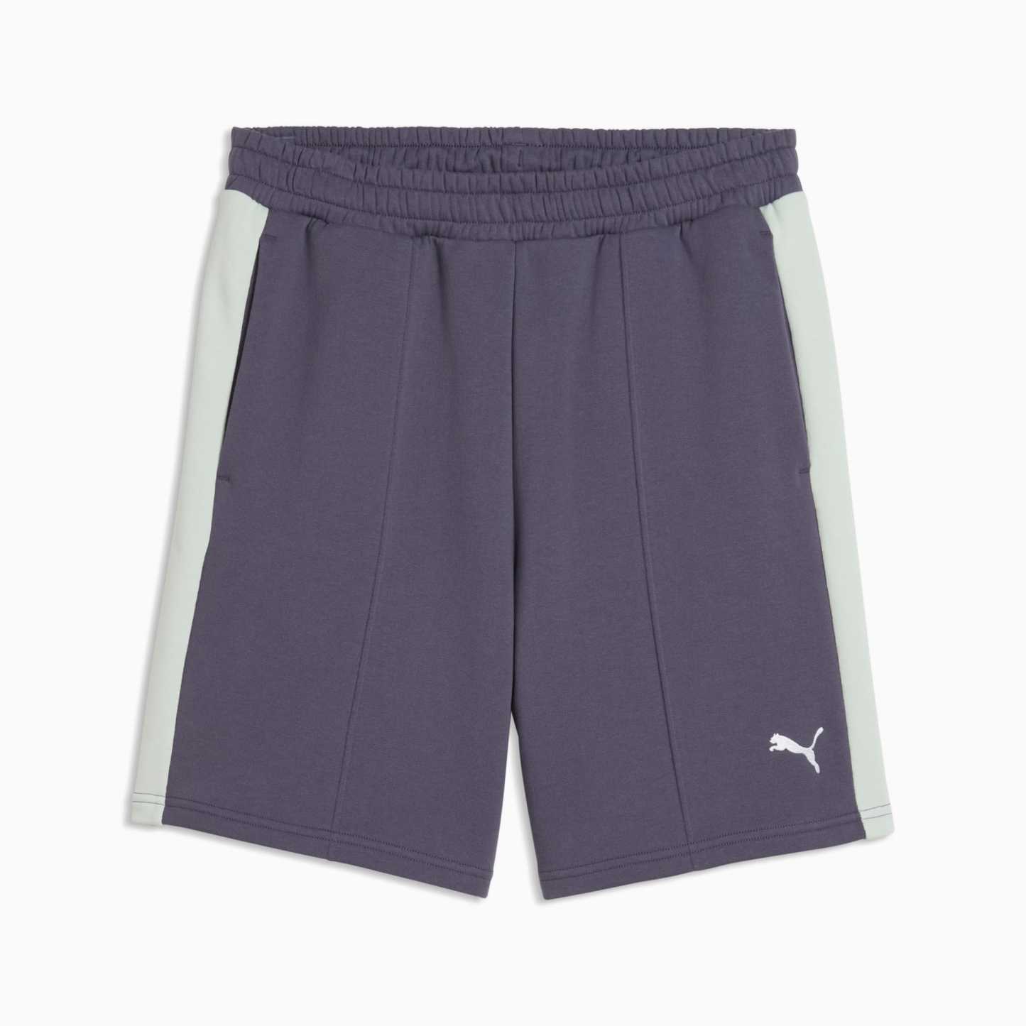 T7 Relaxed 7" Shorts Herren - Inky Depths-Créme De Mint